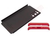 Funda GKK 360 negra y roja para Samsung Galaxy S20, SM-G980